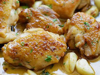 Chicken-With-Garlic